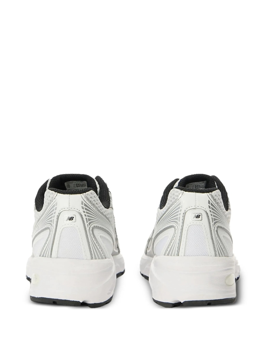 Sneakers New Balance albi din material textil si poliuretan - Img 4