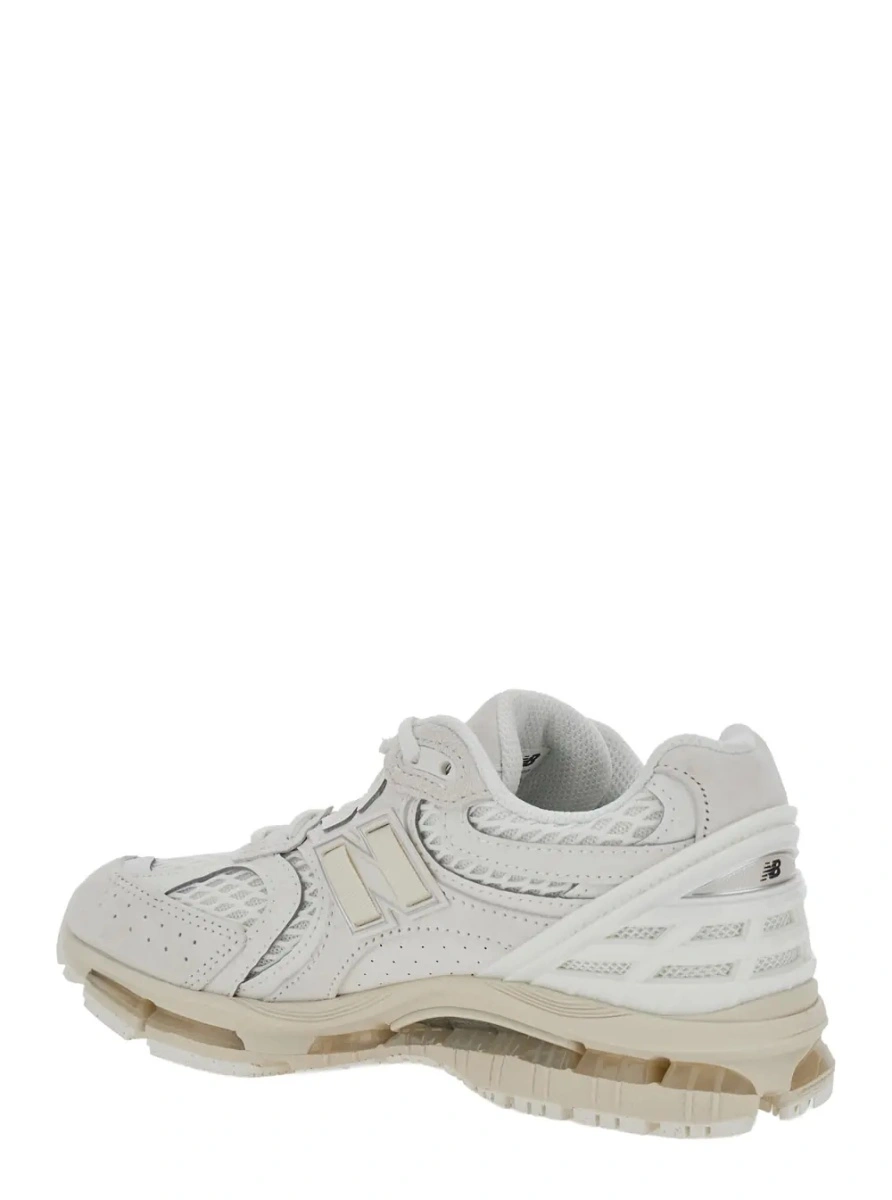 Sneakers New Balance albi din piele si material textil 'U1954' - Img 3
