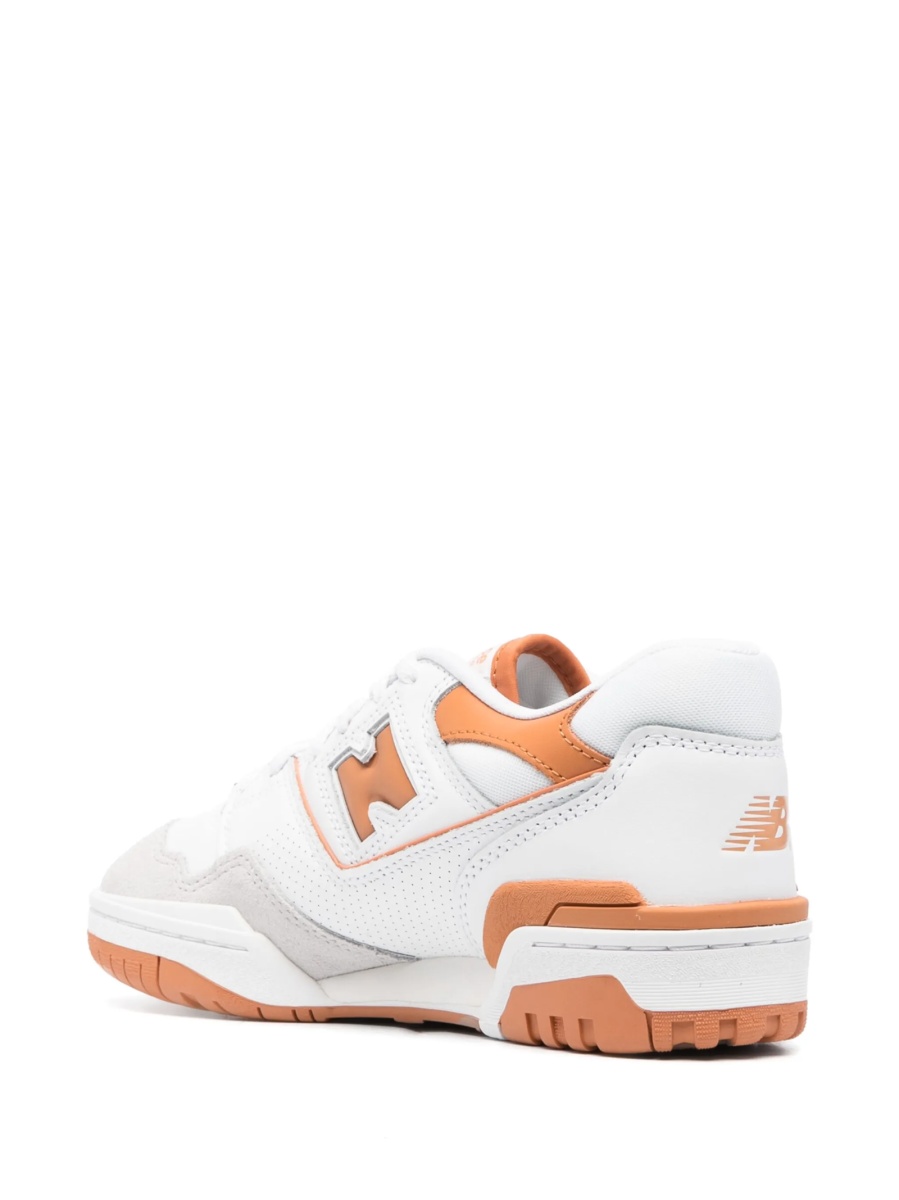 Sneakers New Balance albi din piele - Img 3