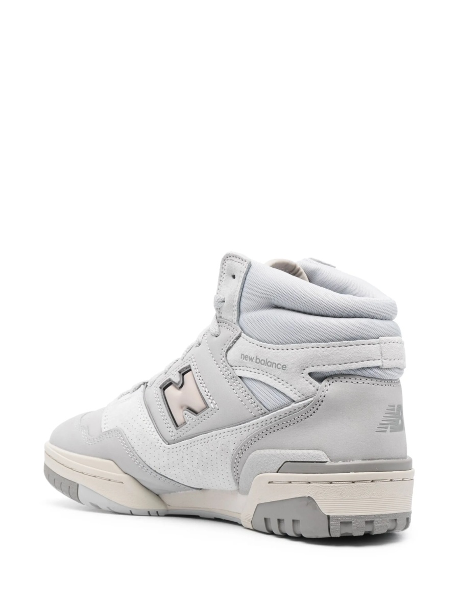 Sneakers New Balance gri din material textil si piele - Img 3