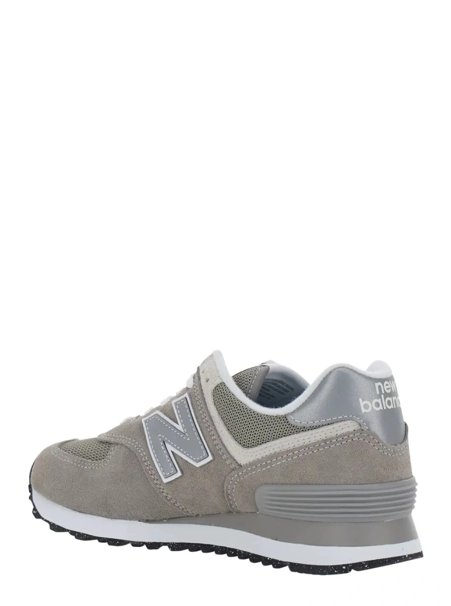 Sneakers New Balance gri din piele si material textil 'Classic' - Img 3