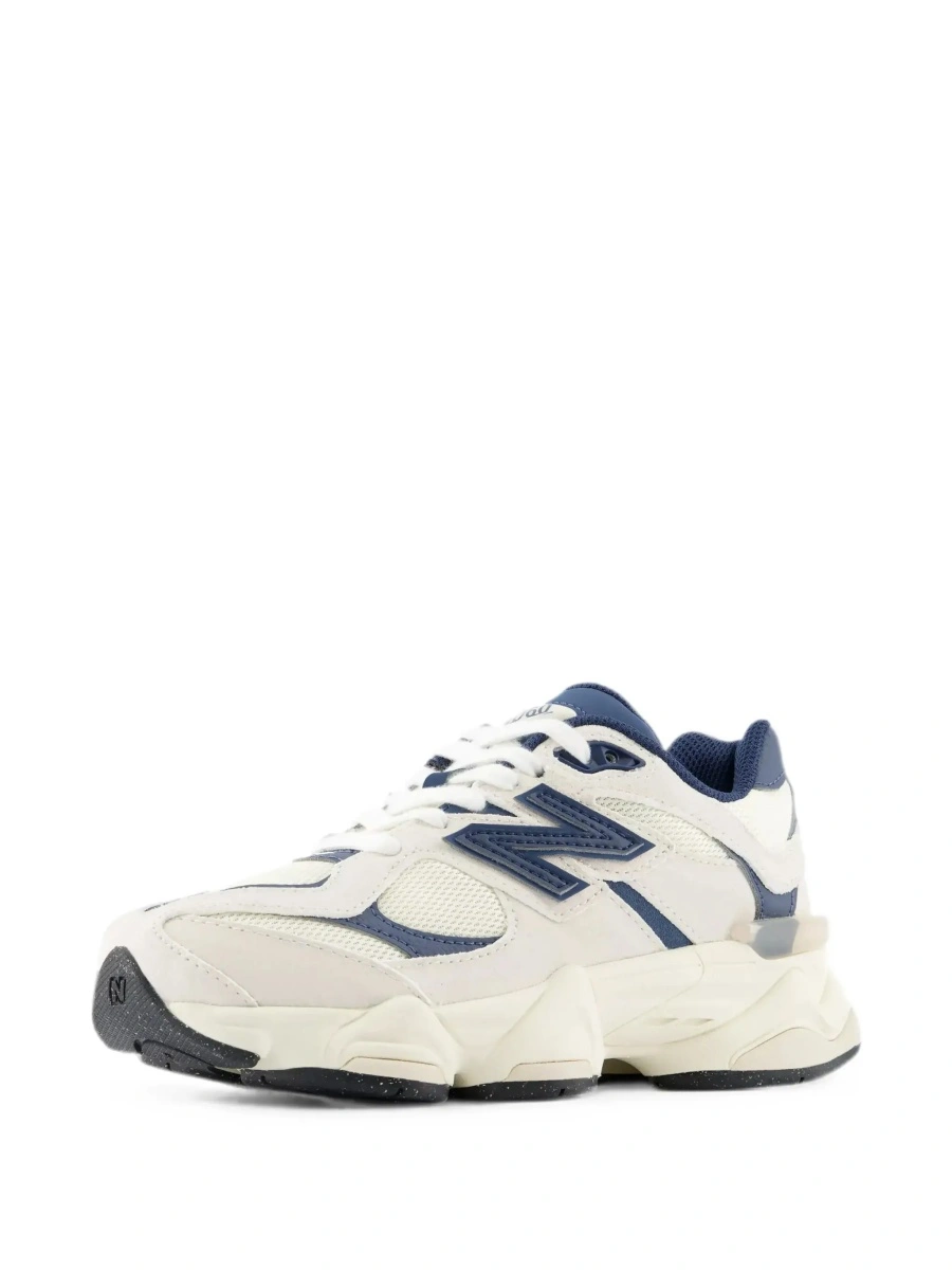 Sneakers New Balance Kids albastri din textil - Img 5
