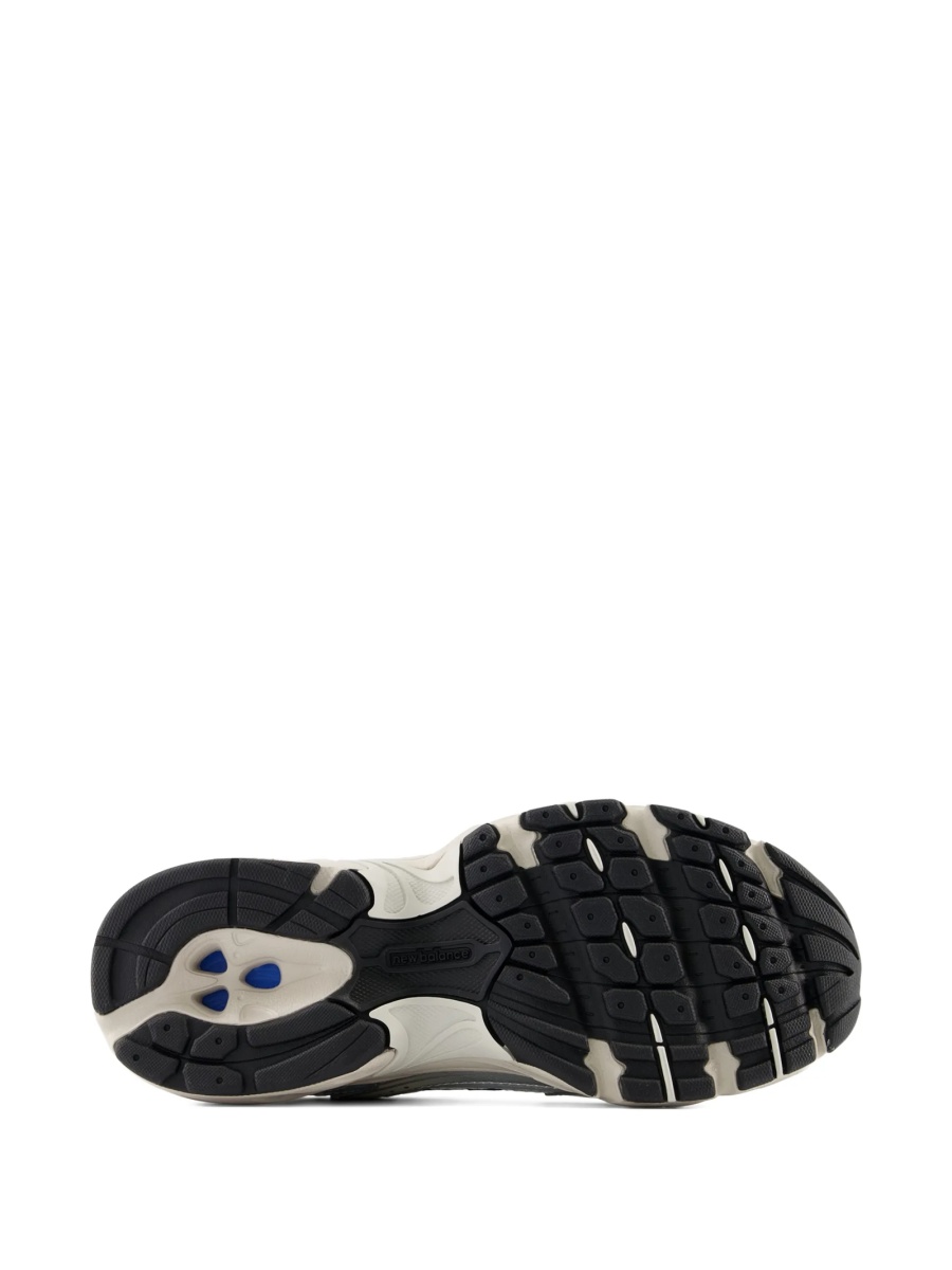 Sneakers New Balance Kids argintii din poliuretan - Img 4
