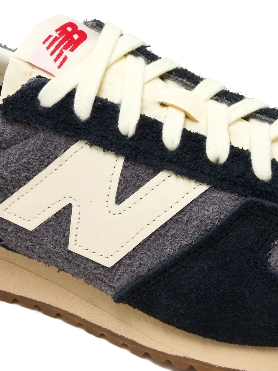 Sneakers New Balance negri din piele intoarsa - Img 7