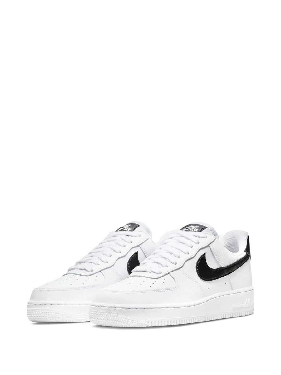 Sneakers Nike air force 1 albi din piele - Img 2