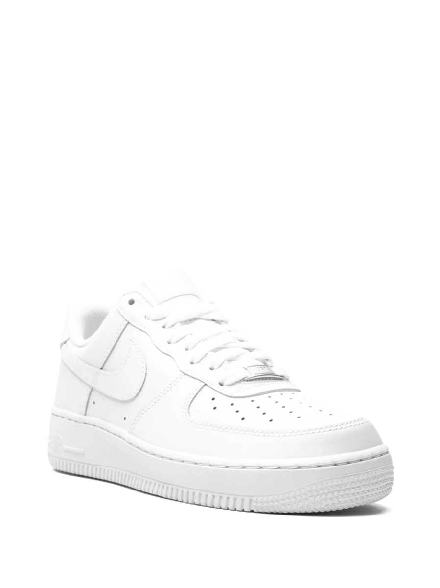 Sneakers Nike air force 1 albi din piele - Img 5