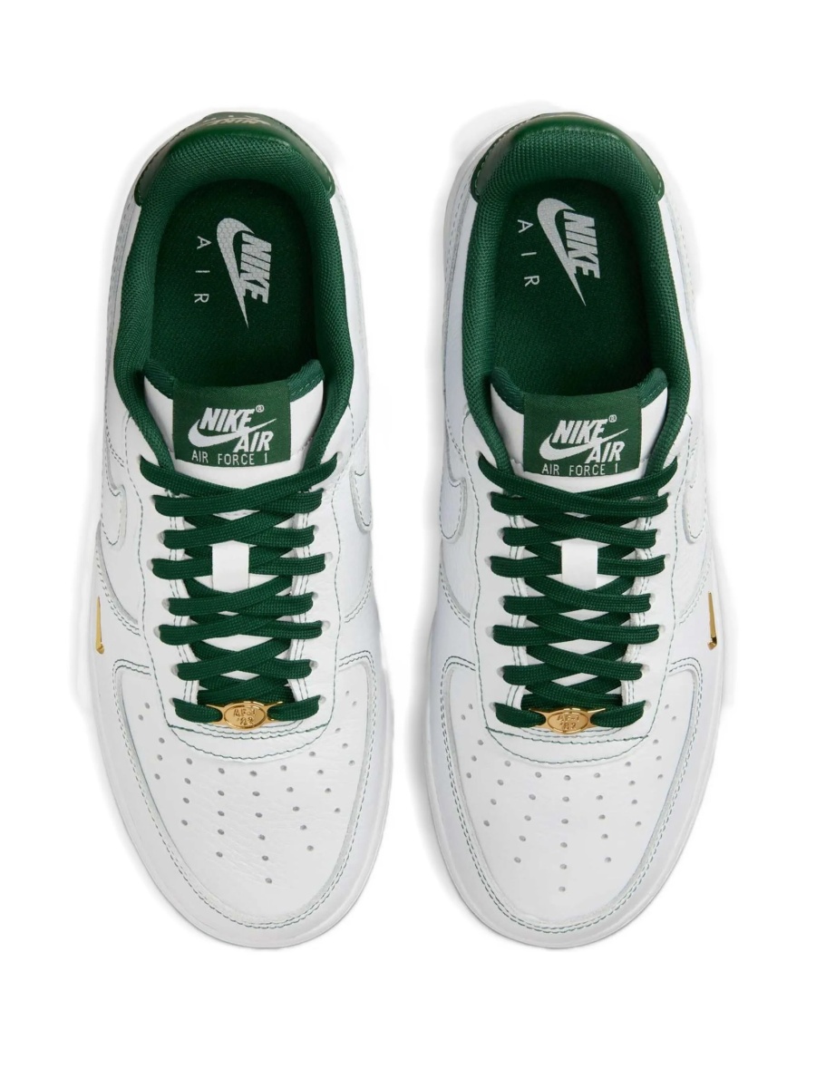 Sneakers Nike air force 1 albi din piele - Img 2