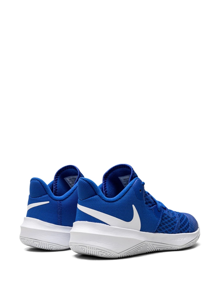 Sneakers Nike albastri din material textil - Img 3