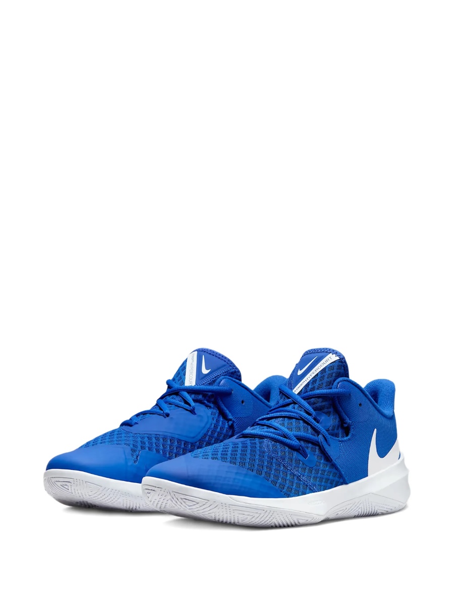 Sneakers Nike albastri din material textil - Img 2