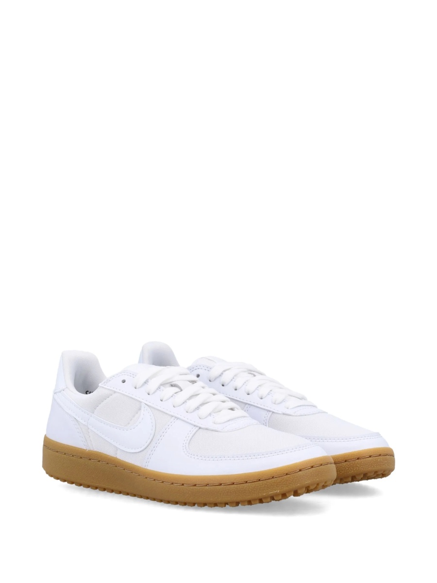 Sneakers Nike albi din material textil si piele - Img 2