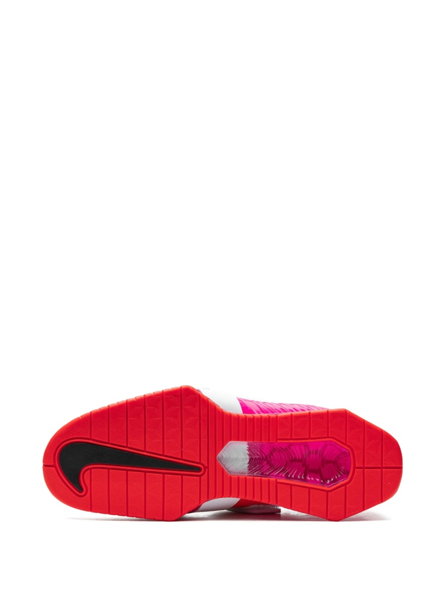 Sneakers Nike albi din material textil - Img 4