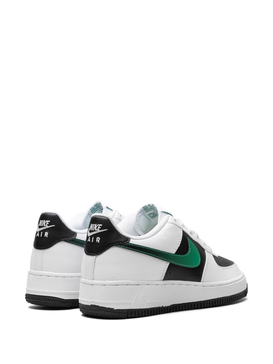 Sneakers Nike albi din piele eco - Img 3