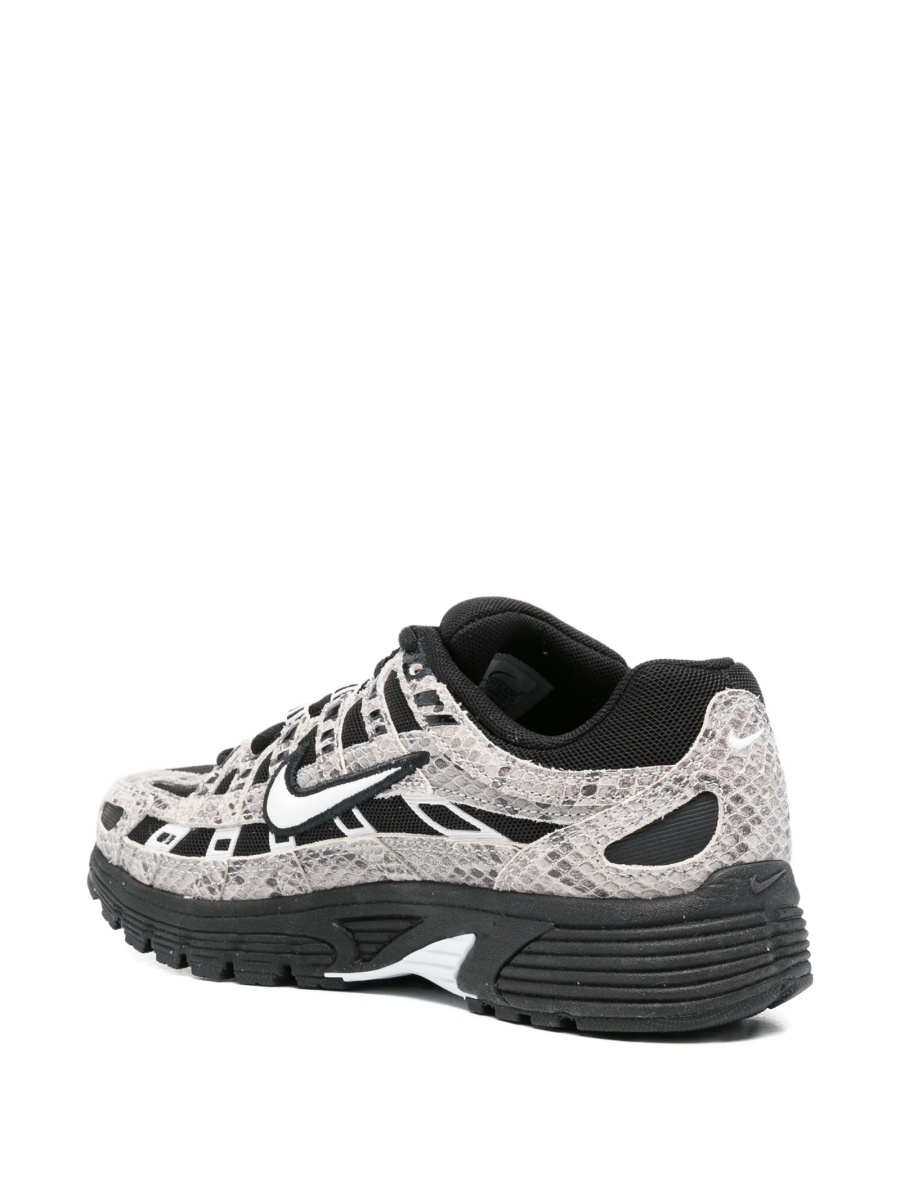 Sneakers Nike gri din material textil si piele intoarsa - Img 3