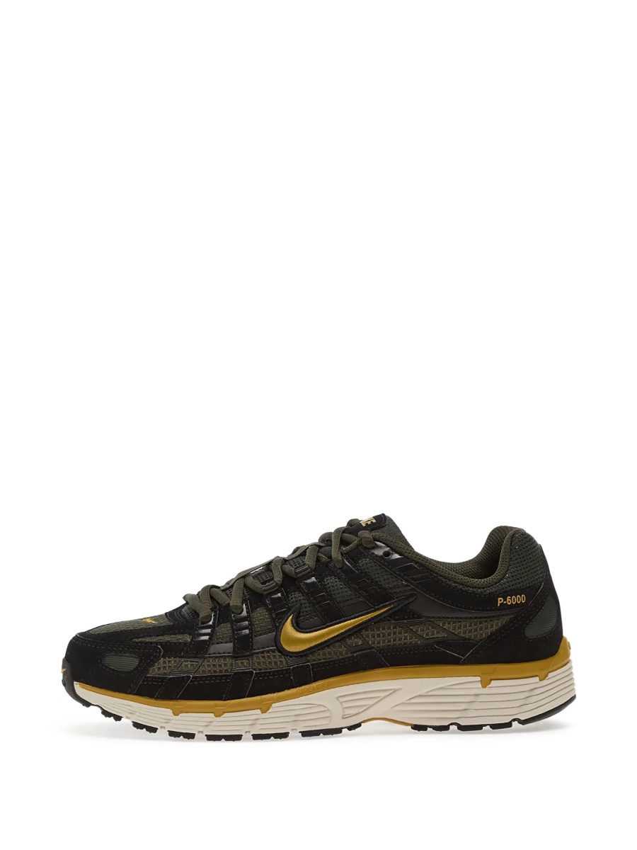 Sneakers Nike negri din material textil si piele eco - Img 3