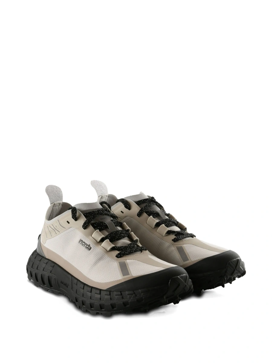 Sneakers Norda Run neutri din material textil - Img 2