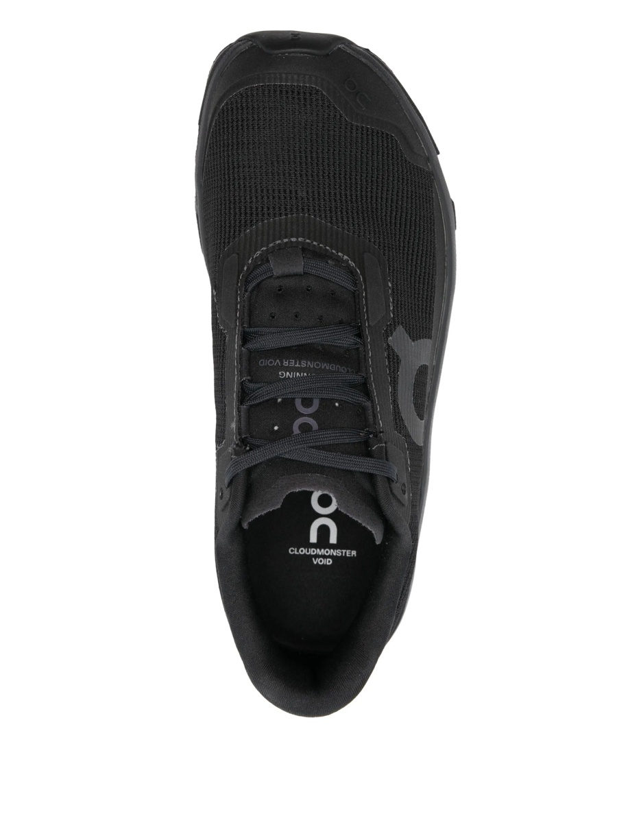 Sneakers On Running negri din poliuretan si material textil - Img 4