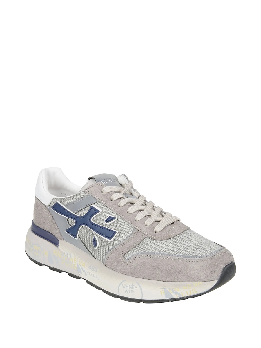 Sneakers Premiata gri din poliamida - Img 2