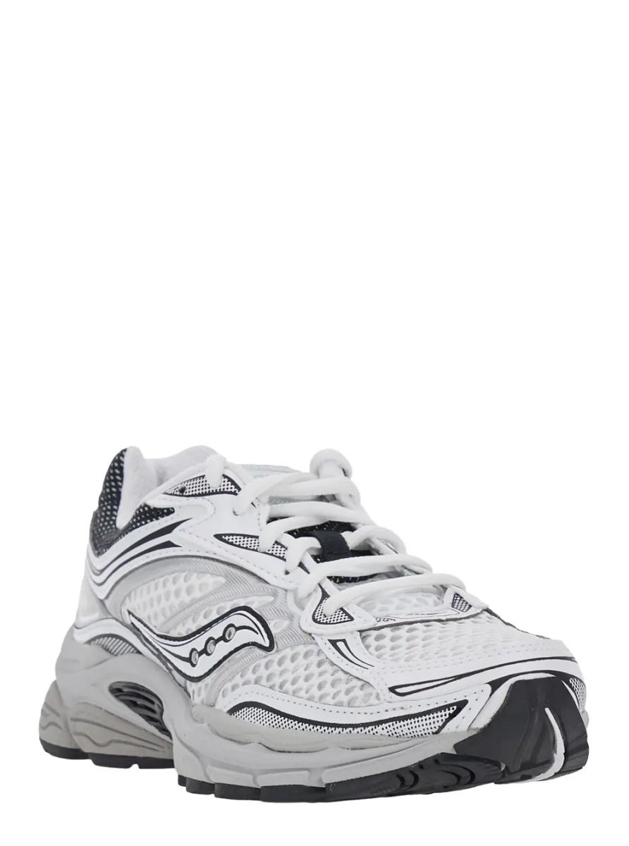 Sneakers 'PROGRID OMNI 9 OG' white and grey Sneakers with reflective details and side logo in fabric unisex - Img 2