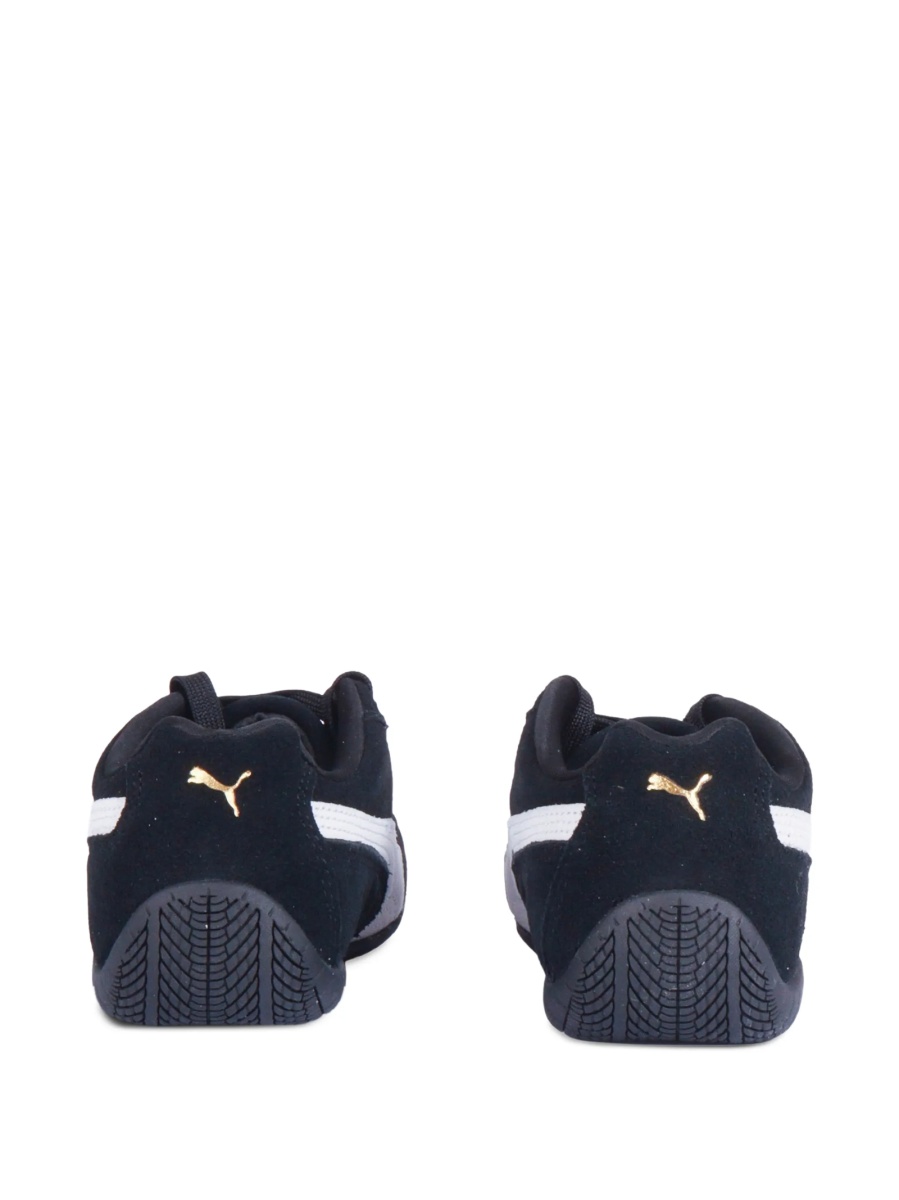 Sneakers Puma Kids negri din piele intoarsa - Img 3