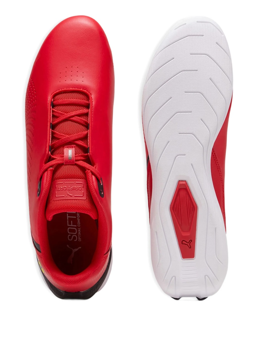 Sneakers PUMA rosii din piele - Img 3
