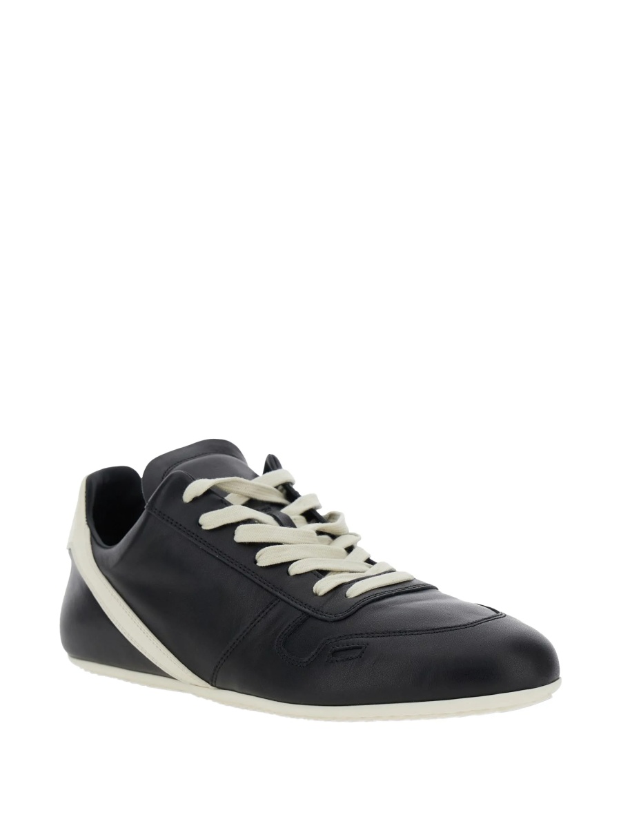 Sneakers Rick Owens negri din piele - Img 2