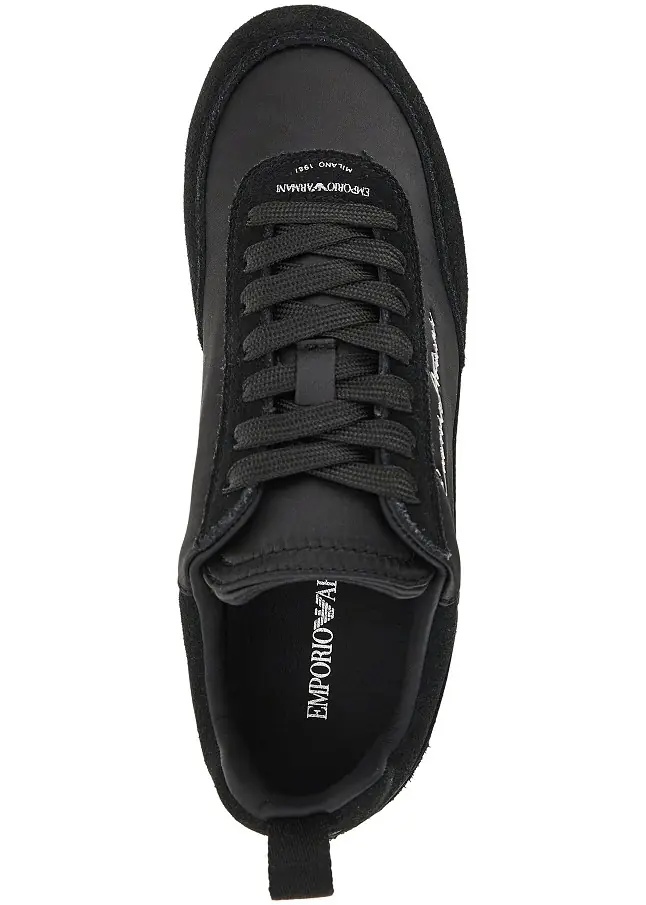 Sneakers Satin and suede leather sneakers - Img 4
