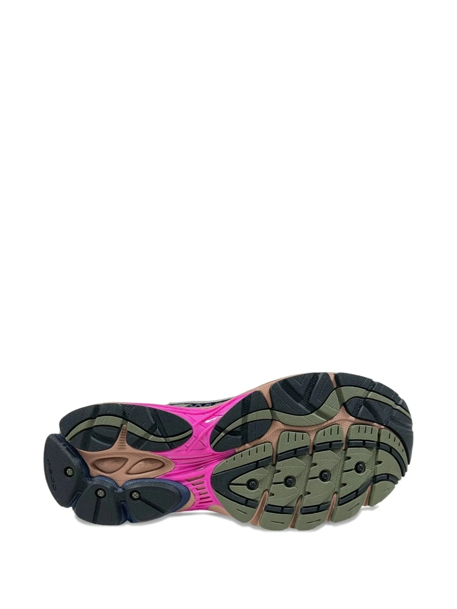 Sneakers Saucony albastri din material textil - Img 7