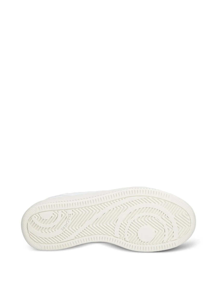 Sneakers SKECHERS albi din piele eco - Img 5