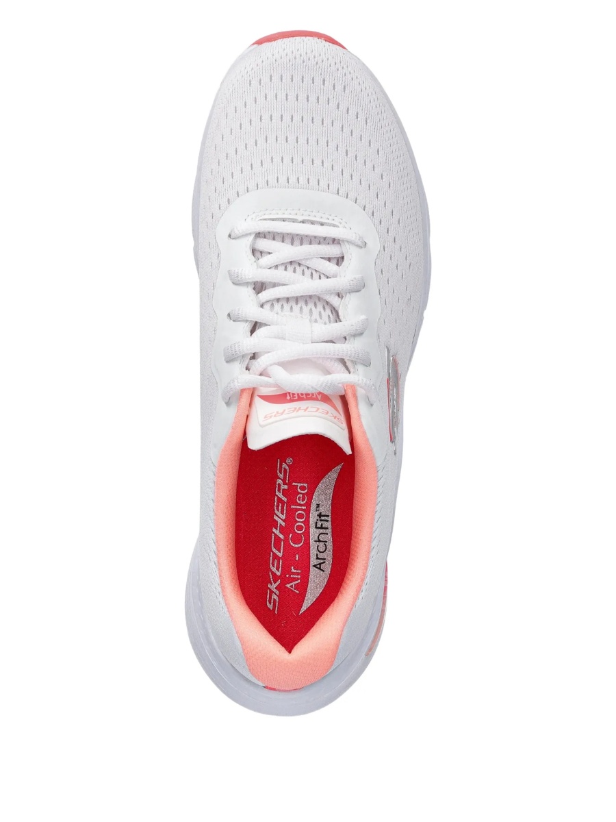 Sneakers SKECHERS albi din plasa - Img 3