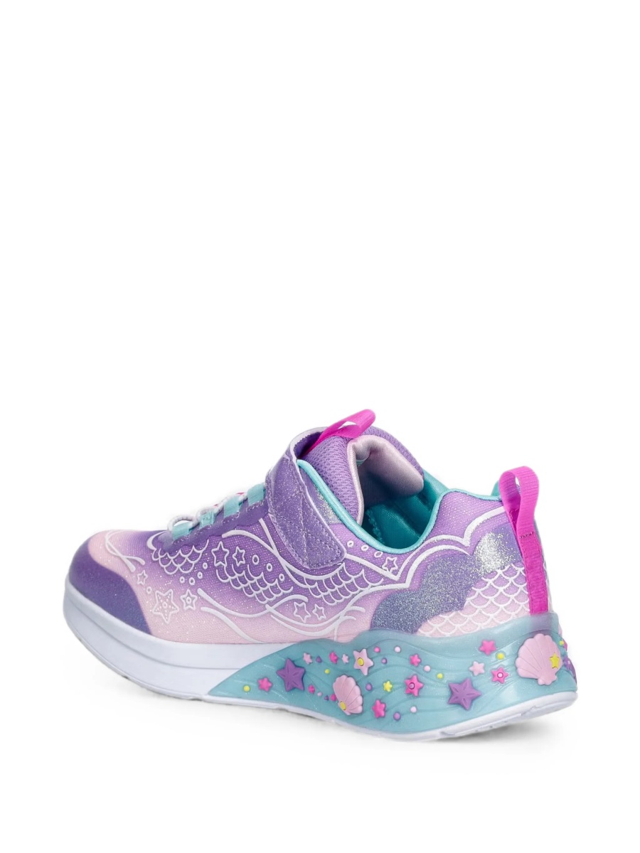 Sneakers SKECHERS violet din poliuretan si plasa - Img 3