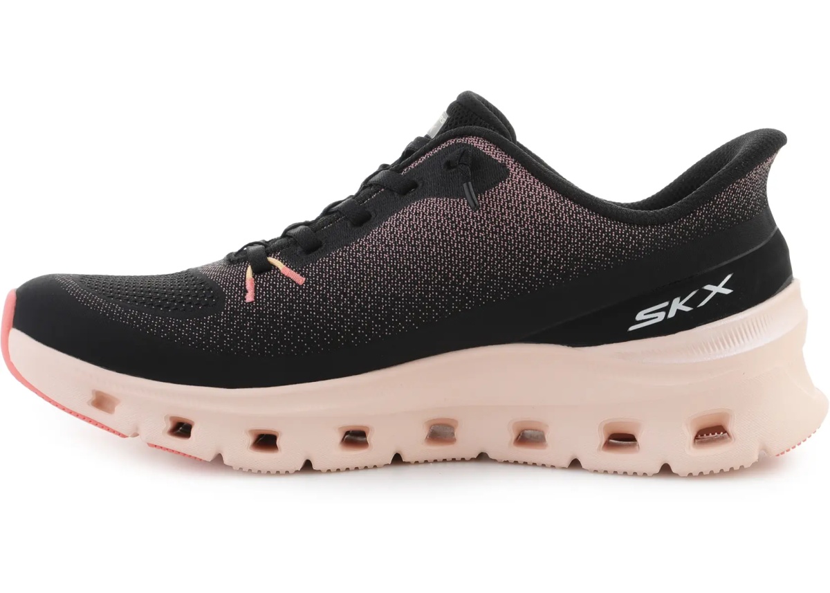 Sneakers Slip-ins Arch Fit Glide-Step Pro Black/Coral - Img 4