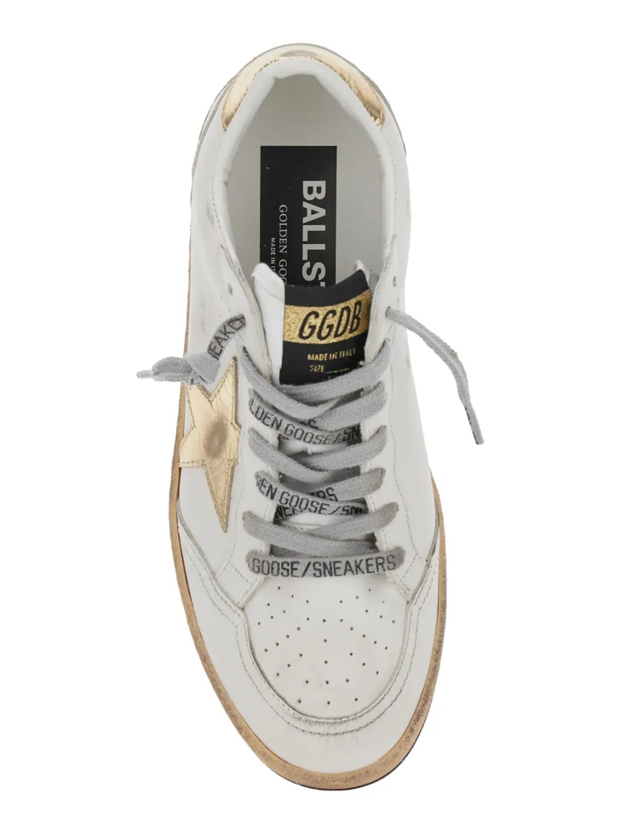 Sneakers Sneakers BALLSTAR with leather upper and laminated star White unisex - Img 4