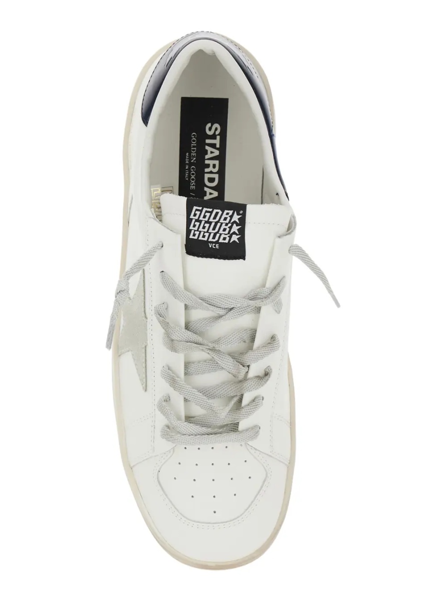 Sneakers Sneakers 'Stardan' with Star Patch on the Side and Contrasting Heel with Leather Logo White Men - Img 4