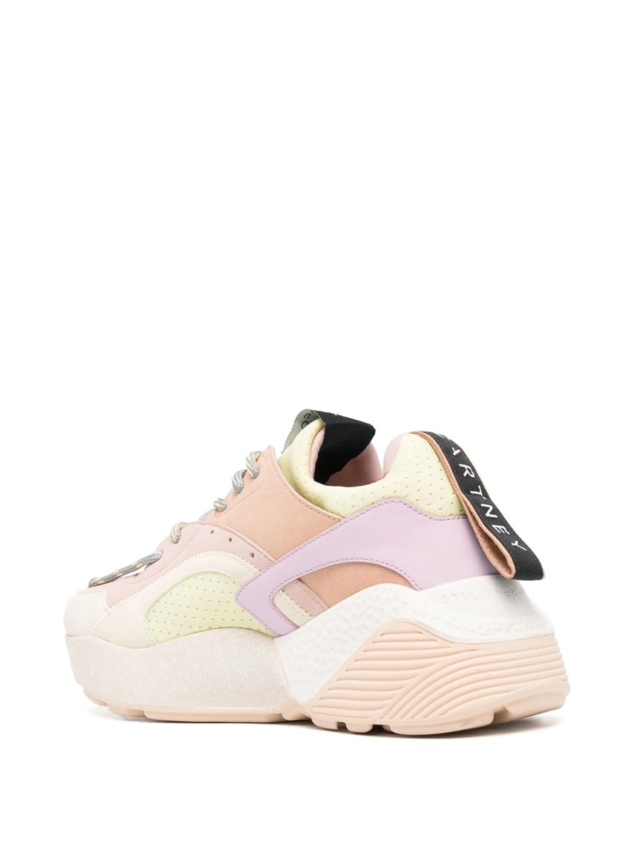 Sneakers Stella McCartney eclypse roz din poliamida si poliuretan - Img 3
