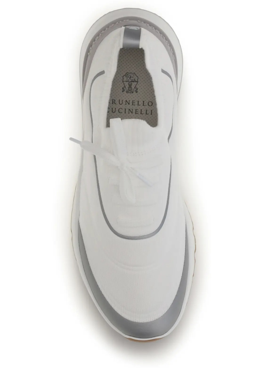 Sneakers Techno cotton knit Sneakers runners - Img 4