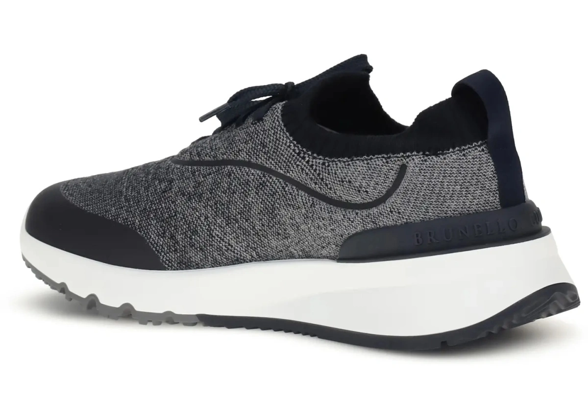 Sneakers Techno cotton knit Sneakers runners - Img 3