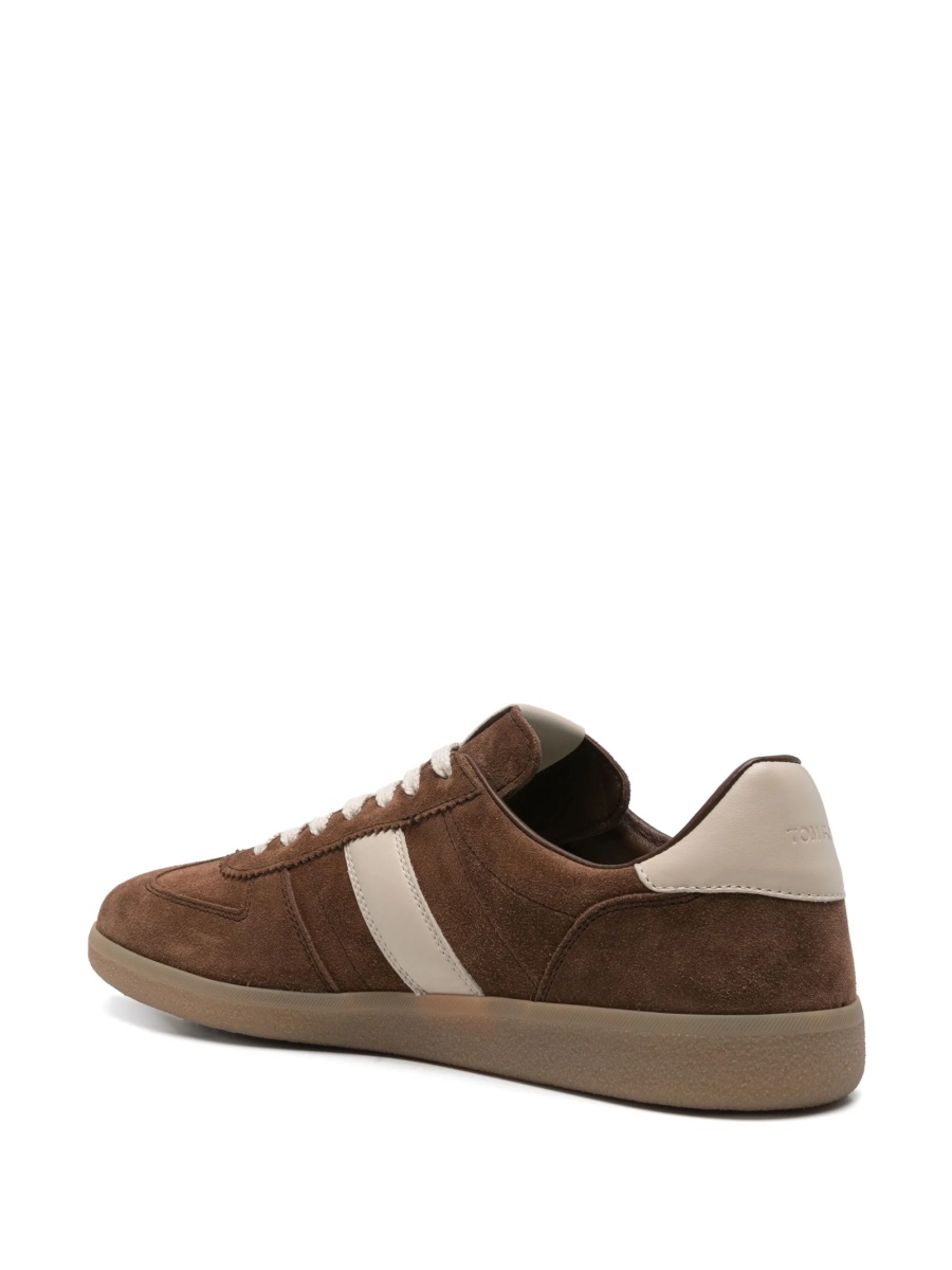 Sneakers Tom Ford maro din bos taurus - Img 3