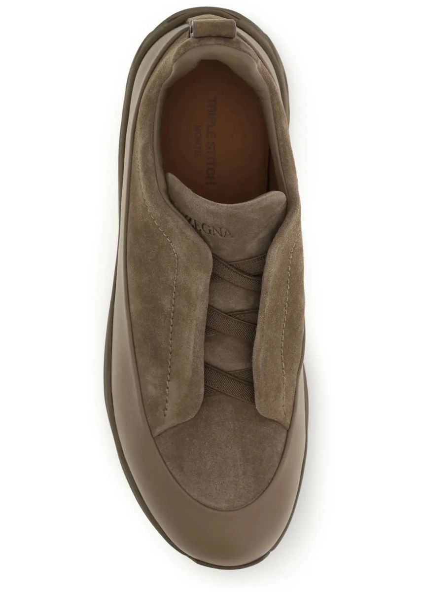 Sneakers Triple Stitch™ Monte leather and suede Sneakers - Img 4