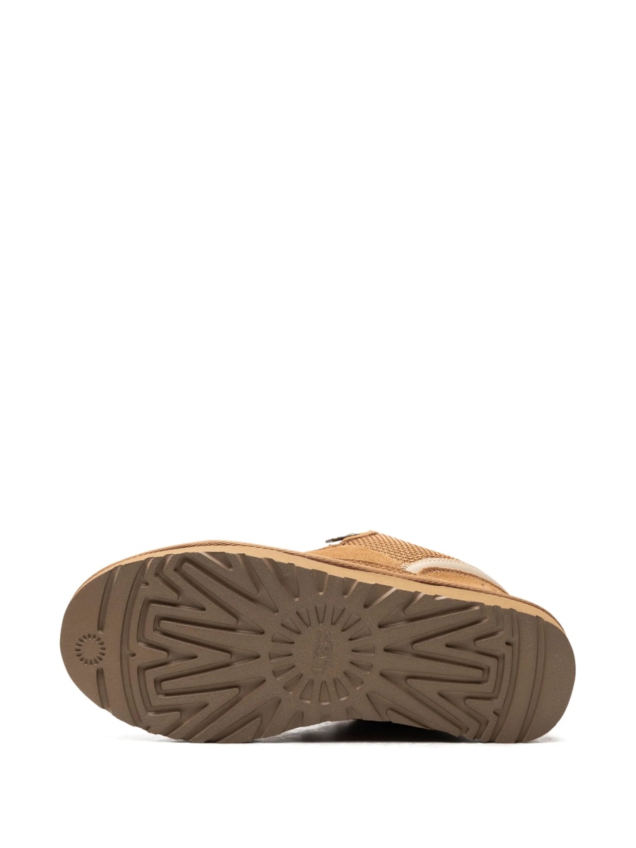 Sneakers UGG maro din material reciclat si poliester reciclat - Img 4