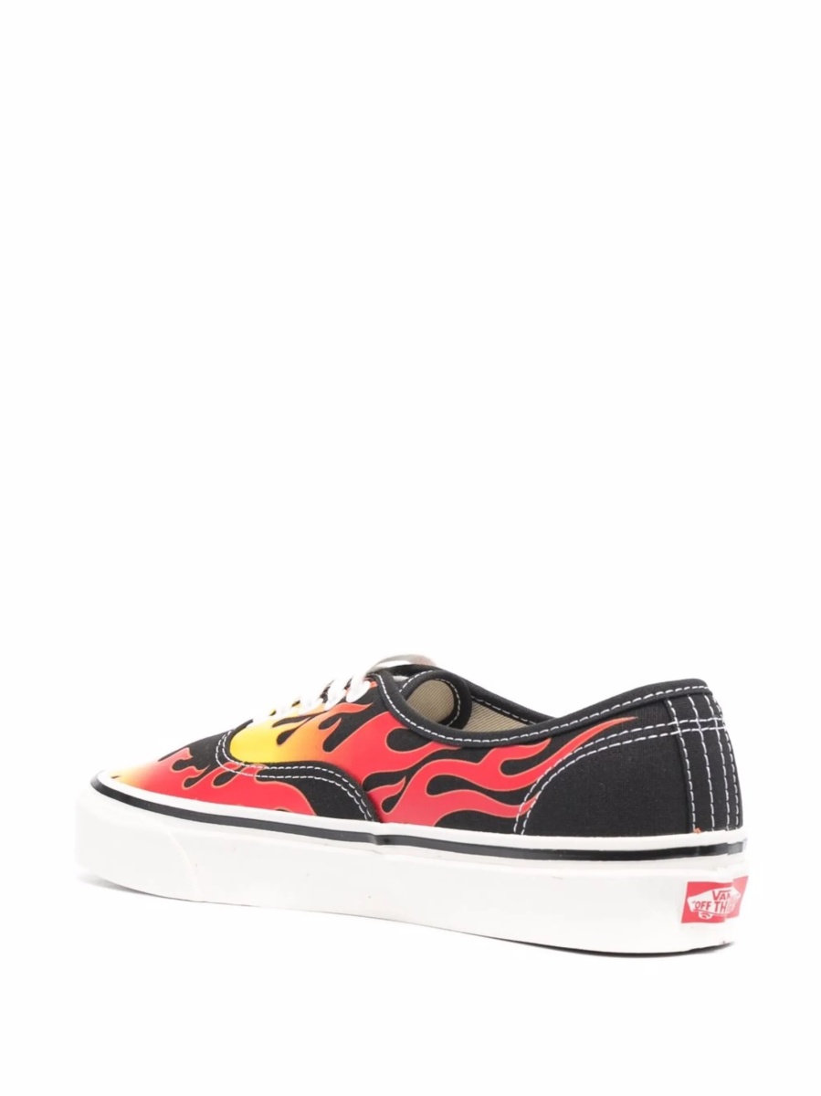 Sneakers Vans negri din material textil - Img 3