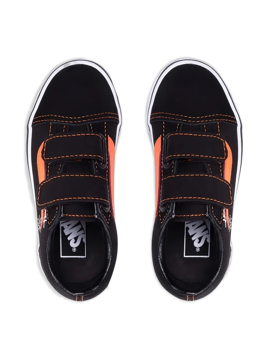 Sneakers Vans negri din material textil - Img 4
