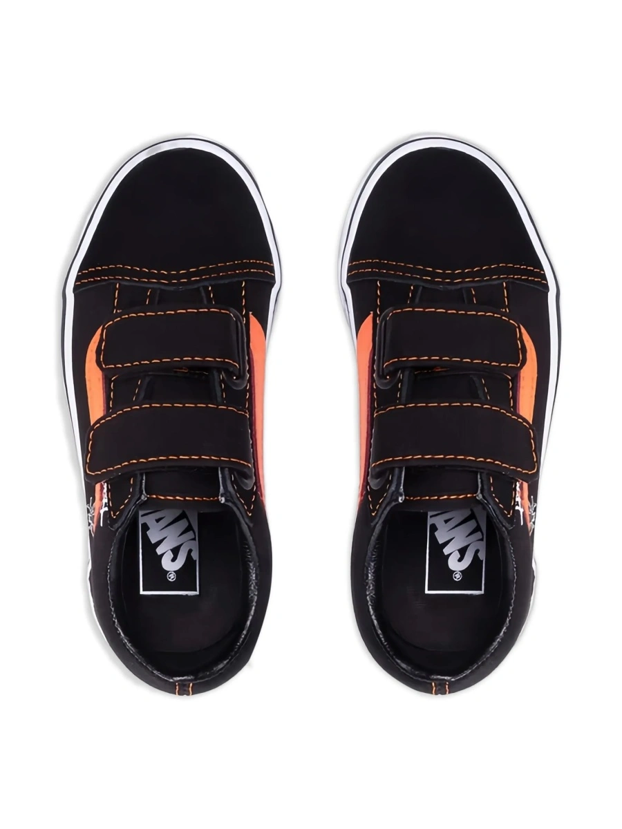 Sneakers Vans negri din material textil - Img 4