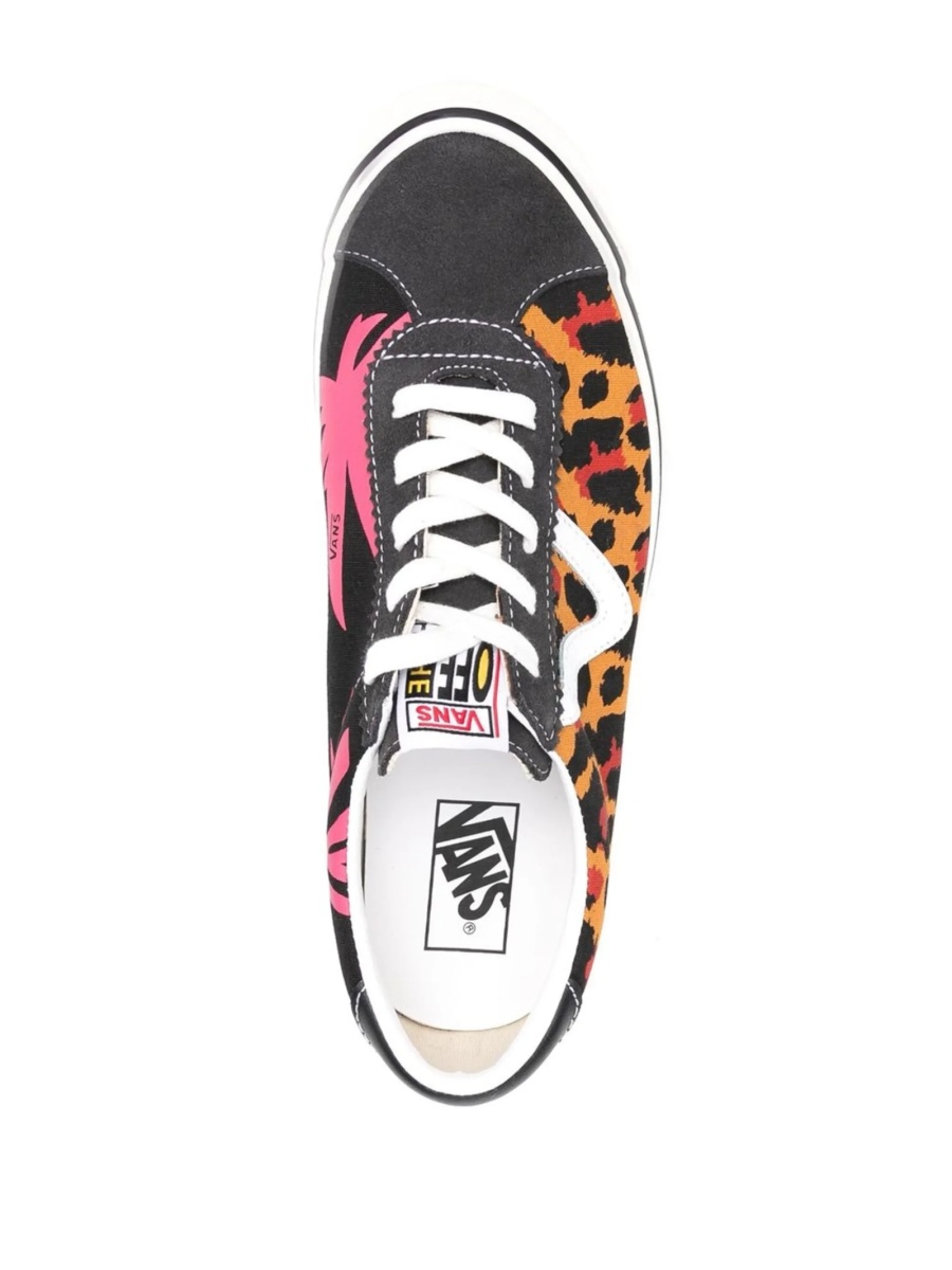 Sneakers Vans negri din material textil - Img 4