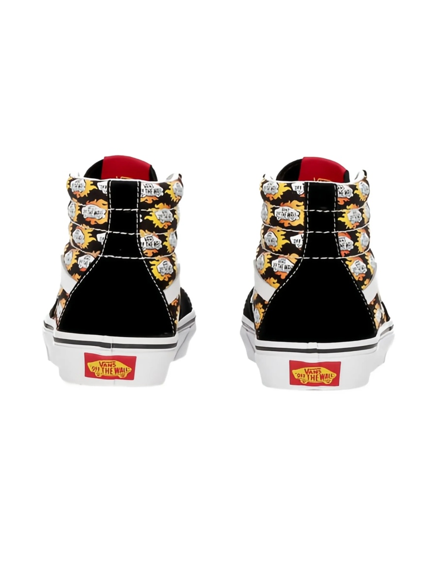 Sneakers Vans negri din material textil - Img 3