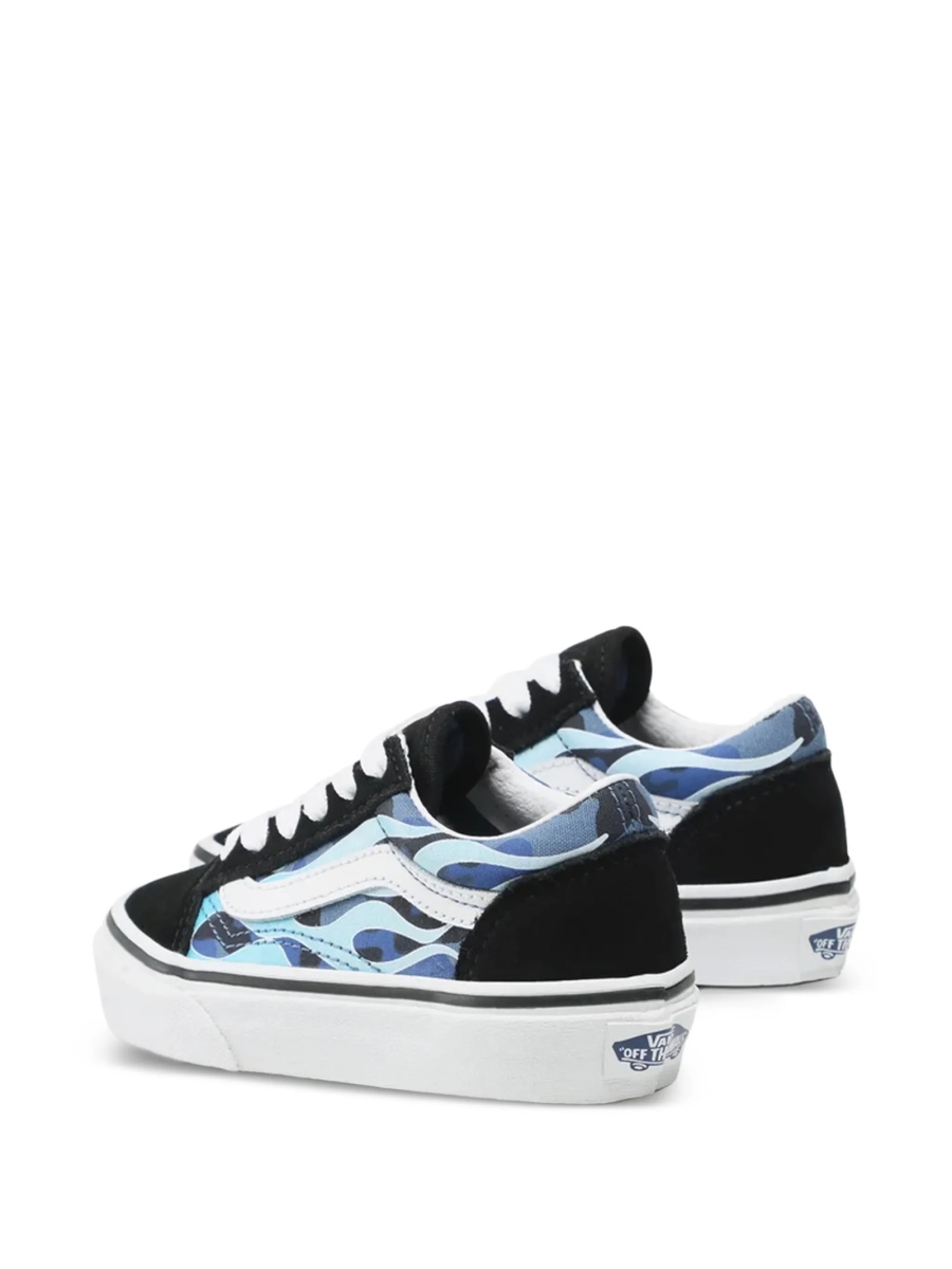 Sneakers Vans negri din piele intoarsa si material textil - Img 5