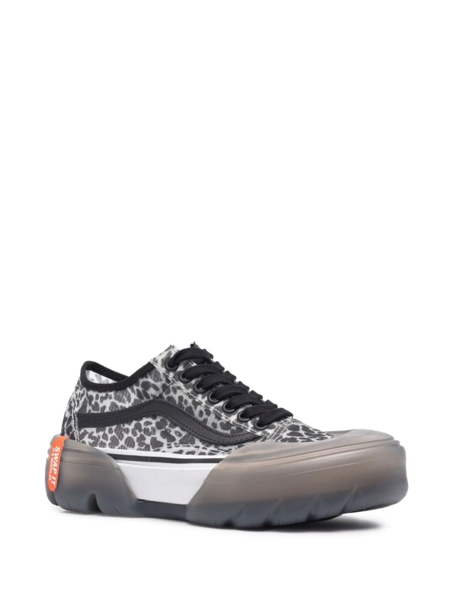 Sneakers Vans Old Skool gri din polyester - Img 2