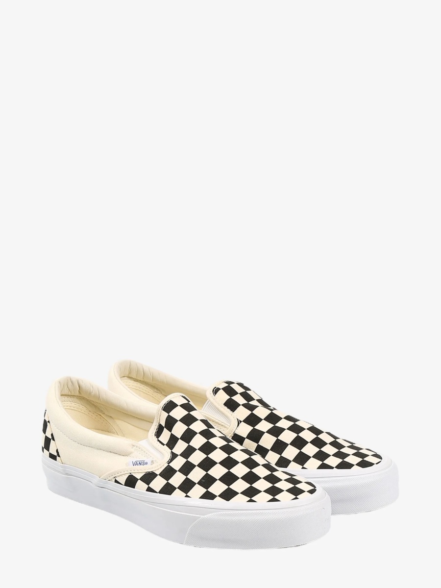 Sneakers Vans Slip On neutri din material textil - Img 2