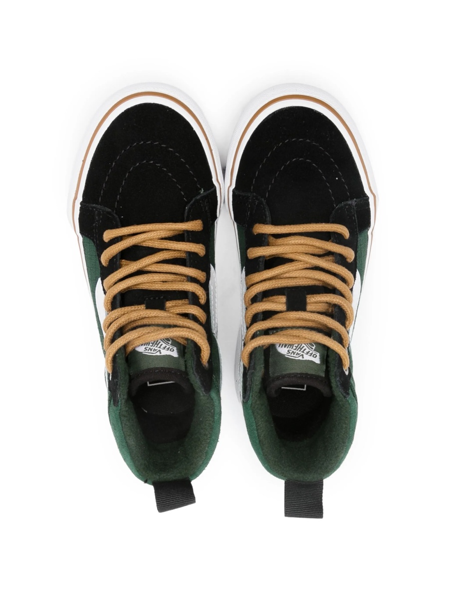 Sneakers Vans verzi din material textil si piele - Img 3