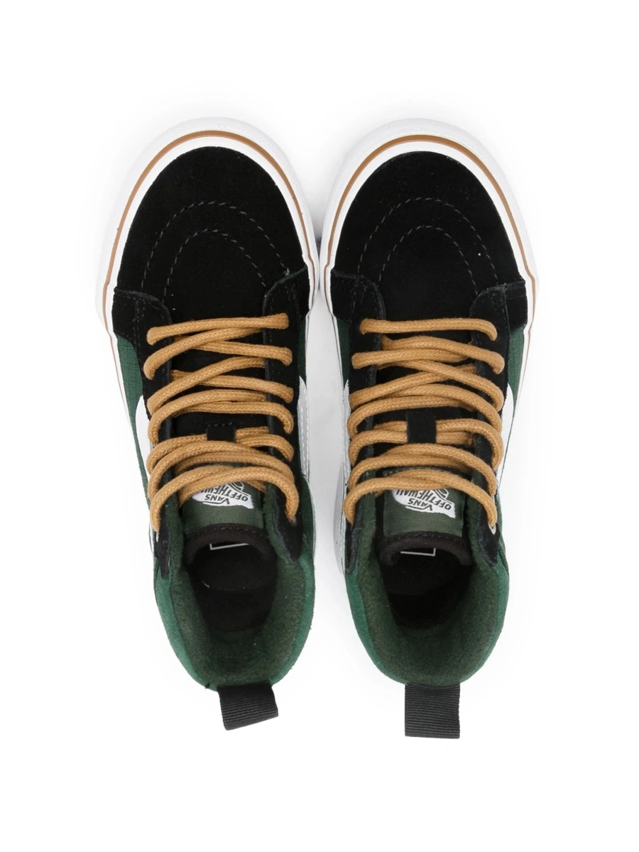 Sneakers Vans verzi din material textil si piele - Img 3