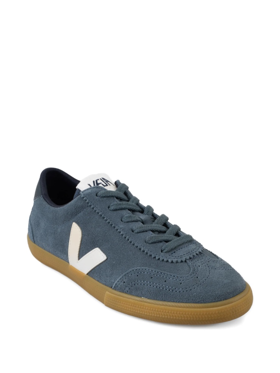 Sneakers VEJA albastri din piele intoarsa - Img 2